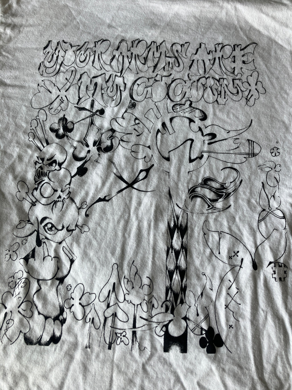 White Graffiti Shirt