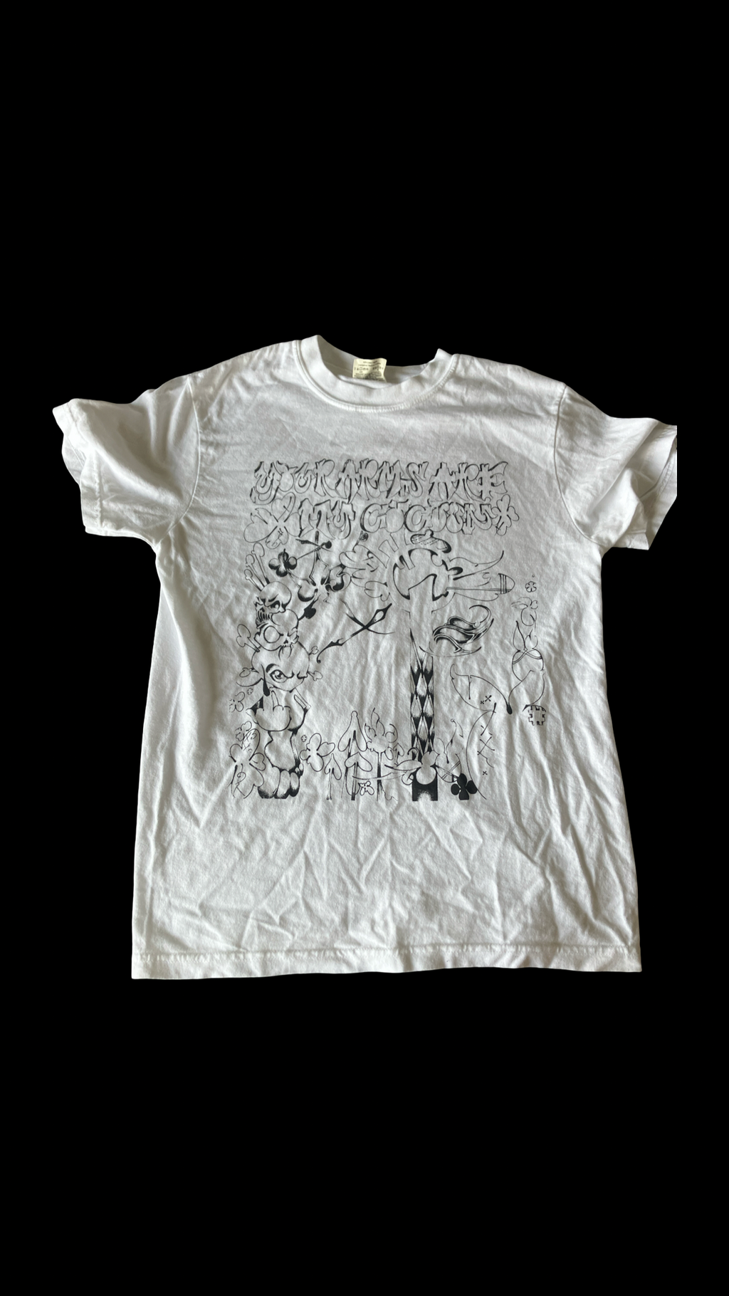 White Graffiti Shirt