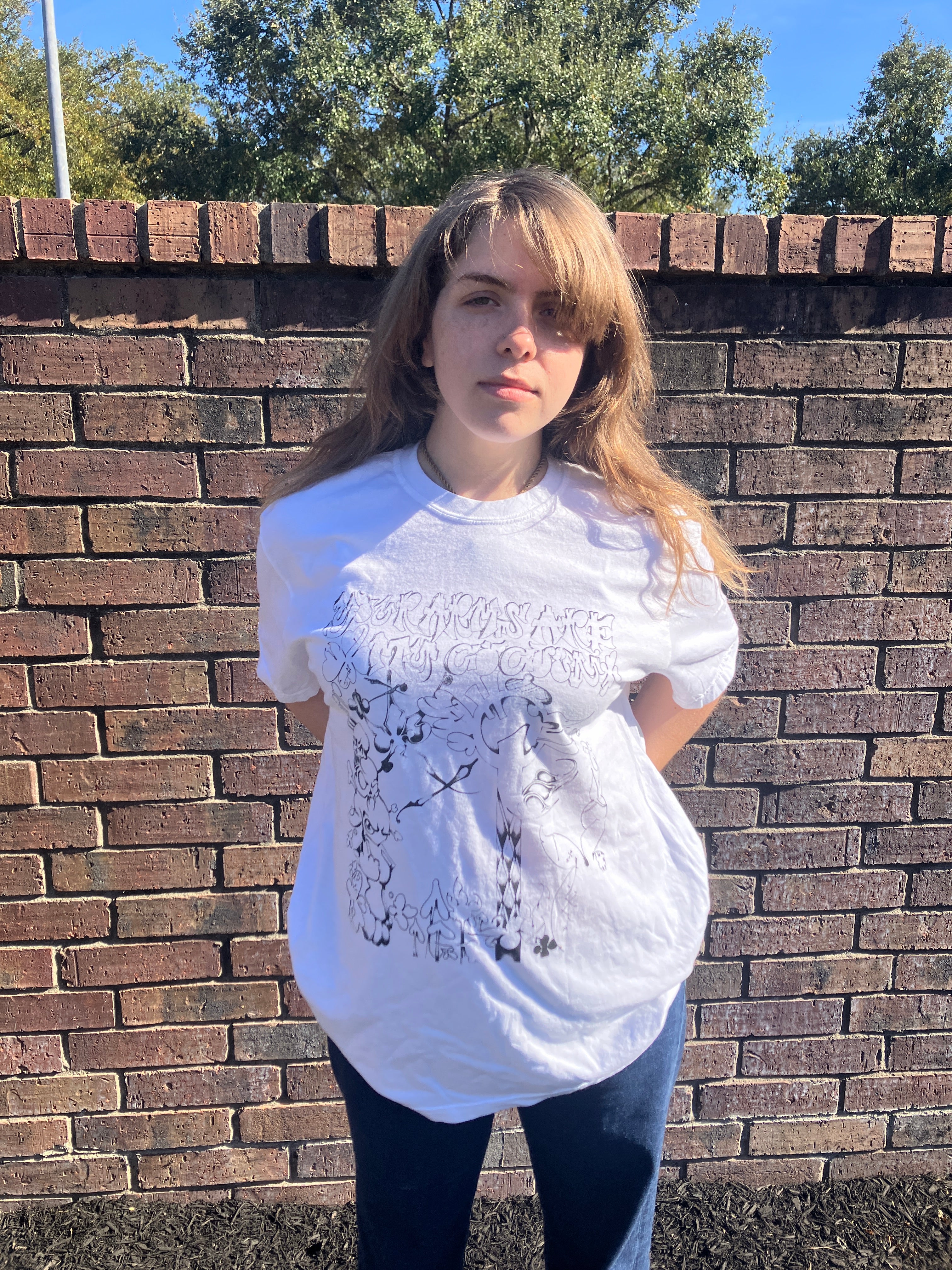 White Graffiti Shirt